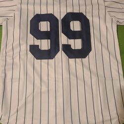 New york yankees New York Yankees men's and women's jerseys 99# Judge star baseball uniform