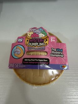 Crazy Fun RMS The Original Mystery Dumpling Squishy Purple Holographic Edition