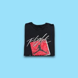 Air Jordan flight jump man t-shirt black men’s large 