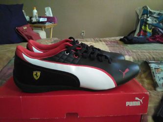 Leather pumas new in box size 11