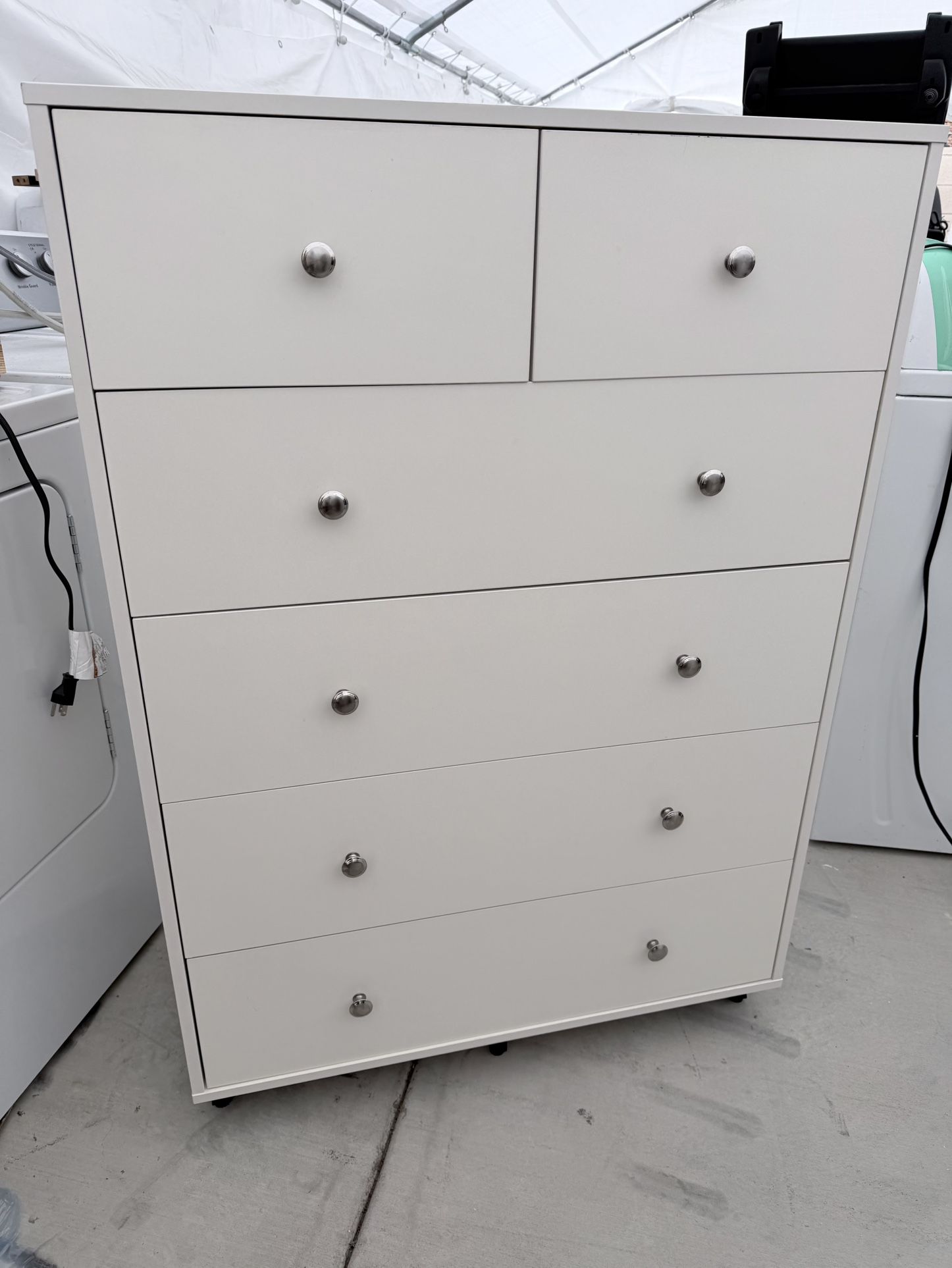 White Dresser