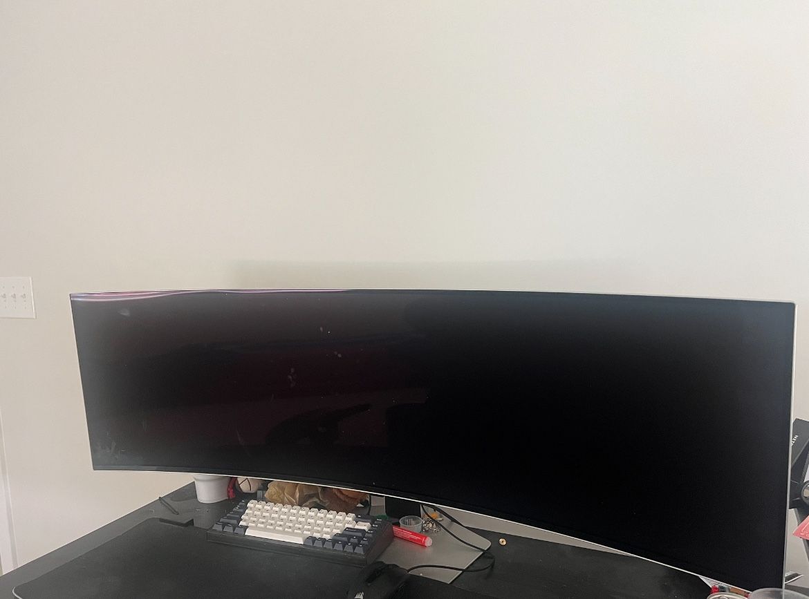 Samsung 49” Odyssey OLED (G93SC) Series Curved Gaming Monitor w/ QD-OLED, 240Hz, 0.03ms, DQHD, G-Sync.