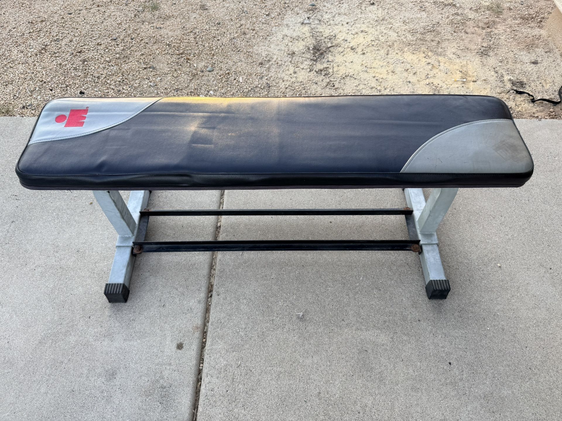 Ironman M-FBR Workout Weight Flat Bench (LxWxH: 48” x 11” x 21”)