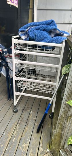 Drawing Storage Rolling Cart