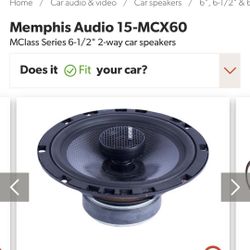 Memphis 6.5 Door Speakers Sale For 180 For 2
