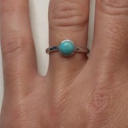 Handmade Natural Turquoise Ring
