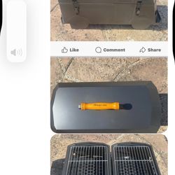 Snap On Portable Charcoal Grill