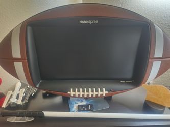 30" Hannspree Brand Football TV  With Stand Fully Working