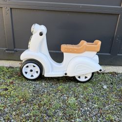 Toddler Vintage Style Motorcycle Bike