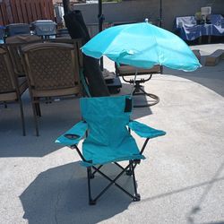 Kids Chair With Umbrella 