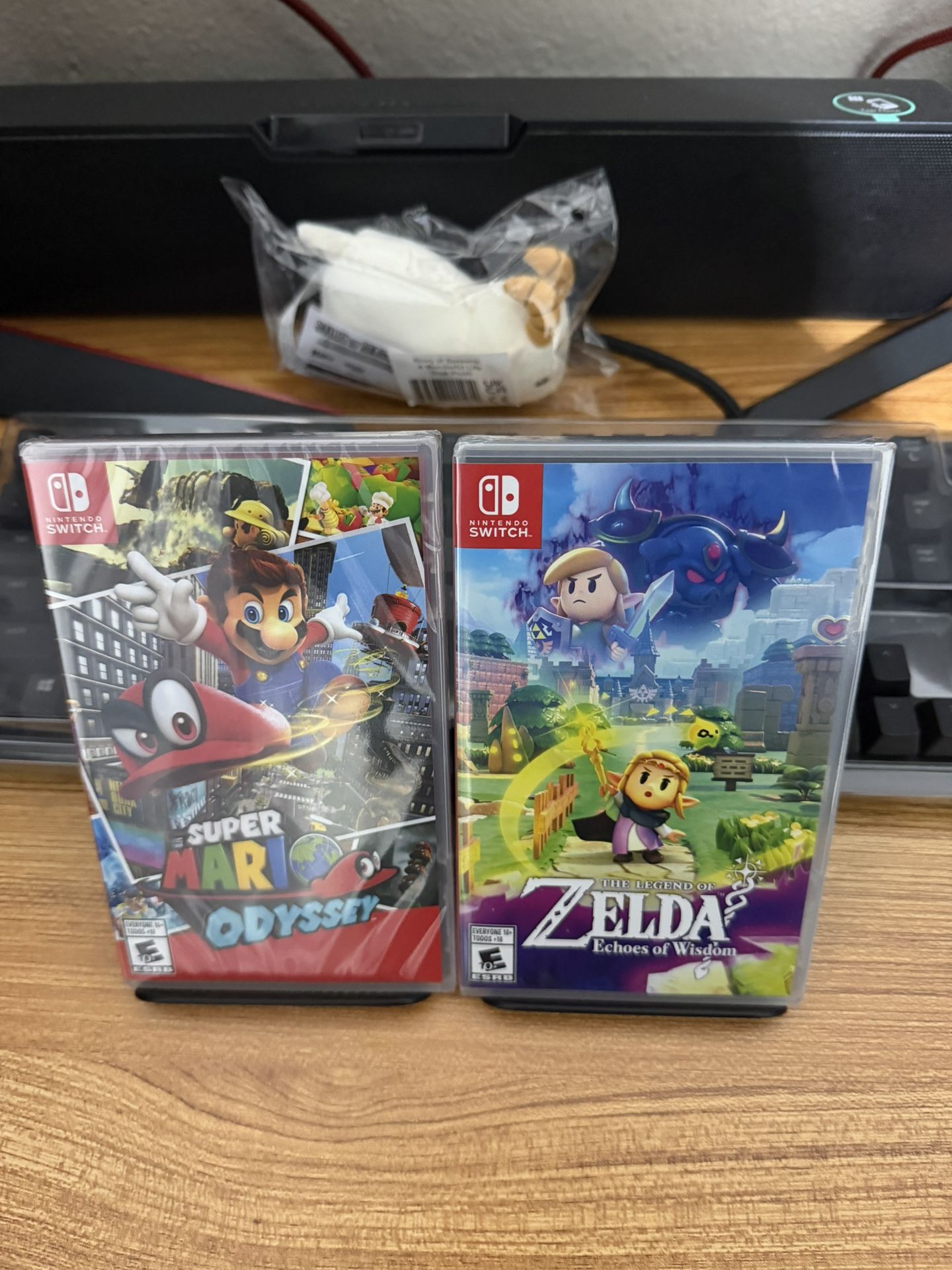 NEW SEALED Super Mario Odyssey + Zelda Echoes Of Wisdom For Nintendo Switch