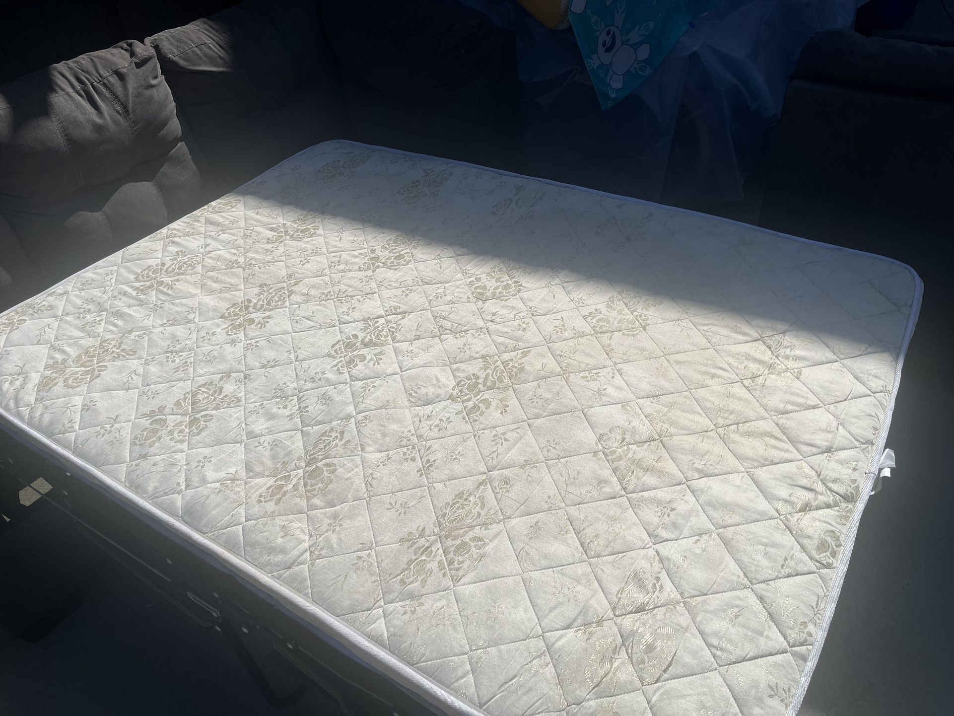 Sectional Sofa-USED-with Sofa Bed-Full Size Mattress