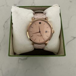 Morningside Pink Leather Watch
