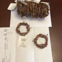 3” Grapevine Wreath