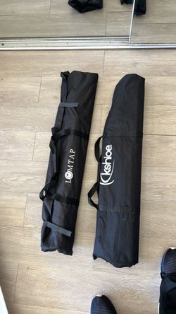 Lomtap & Kshloe Black Carry Bags – Set of 2