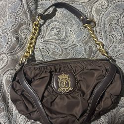 Juicy Couture Brown bag with gold chain