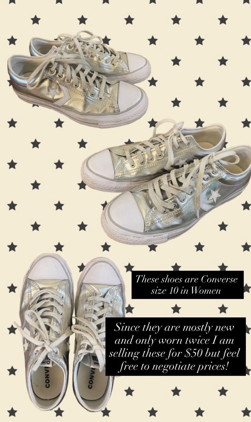 Converse Shoes Size 10 In Women
