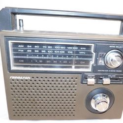 Soundesign Model No. 2368-(A) AM/FM/CB Band Portable Radio


