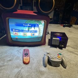 Mickey Mouse CRT Tv With Controller 