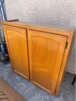 Wood Cabinet