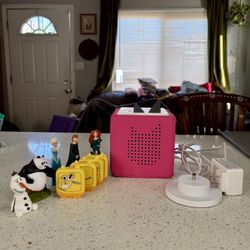 Pink Toniebox/Tonies