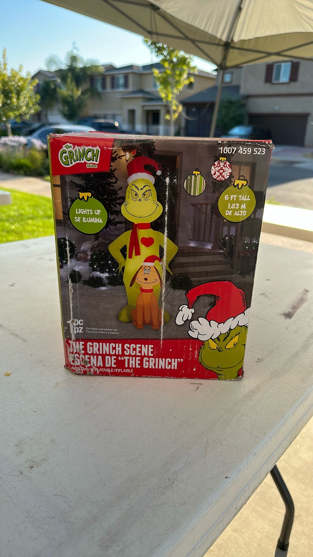 Christmas Grinch Inflatable