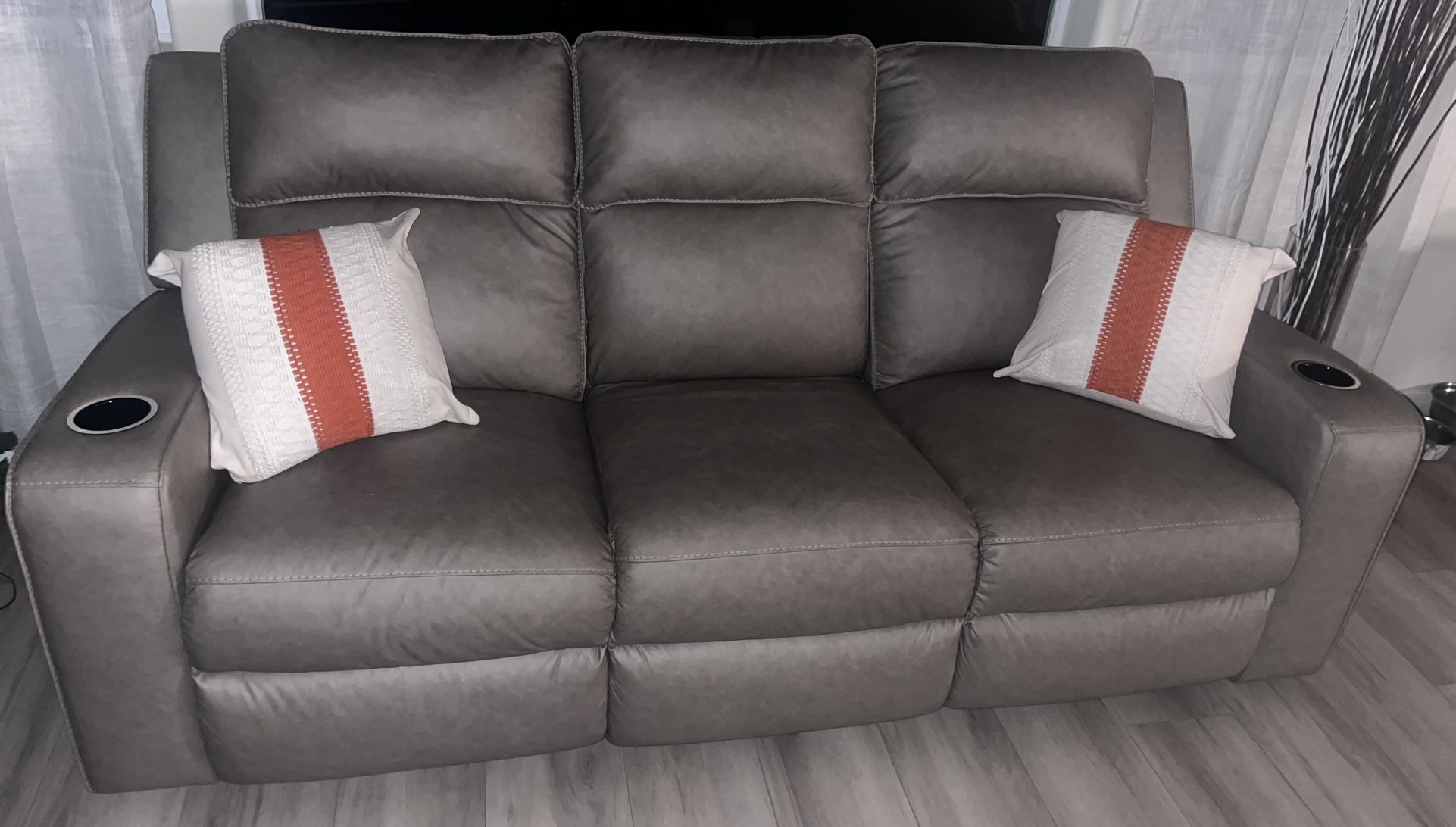 Sofa and Love Seat Reclining Set