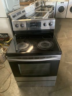 Electric Stove Samsung Good Condition 90 Days Warranty Estufa Electrica Samsung Buenas Condiciones 90 Dias De Garantia 