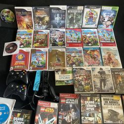 Nintendo Game Cube ,Wii , Ps2 Xbox 360 Games