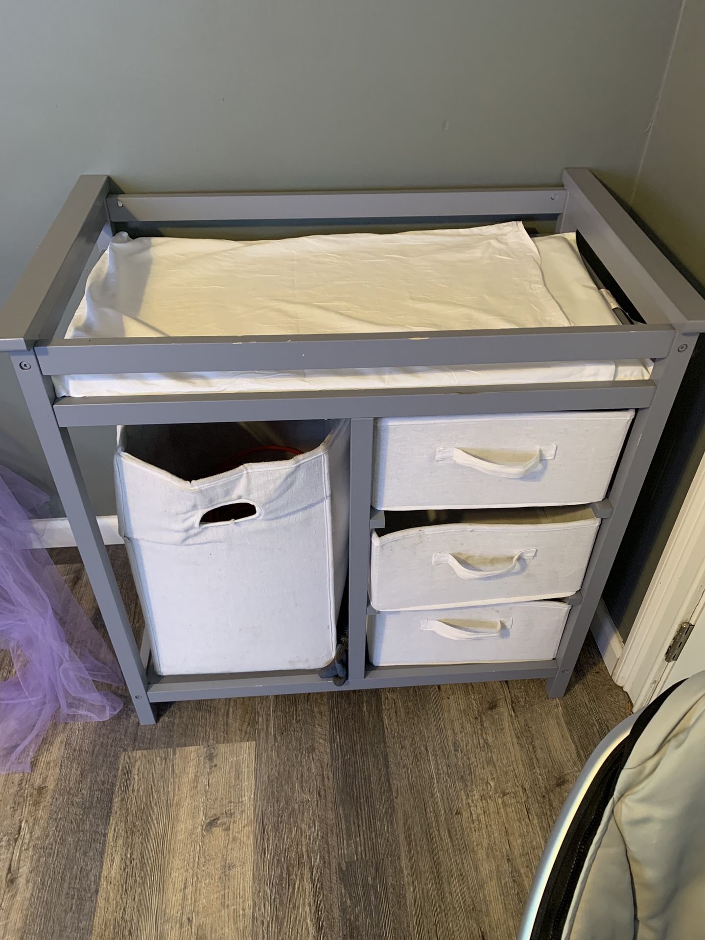 Baby Changing Table And 4Moms Rocker