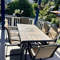 Outdoor Dining Set 