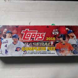 2016 TOPPS BASEBALL COMPLETE 700 CARD FACTORY SET  ( HOBBY EDITION )