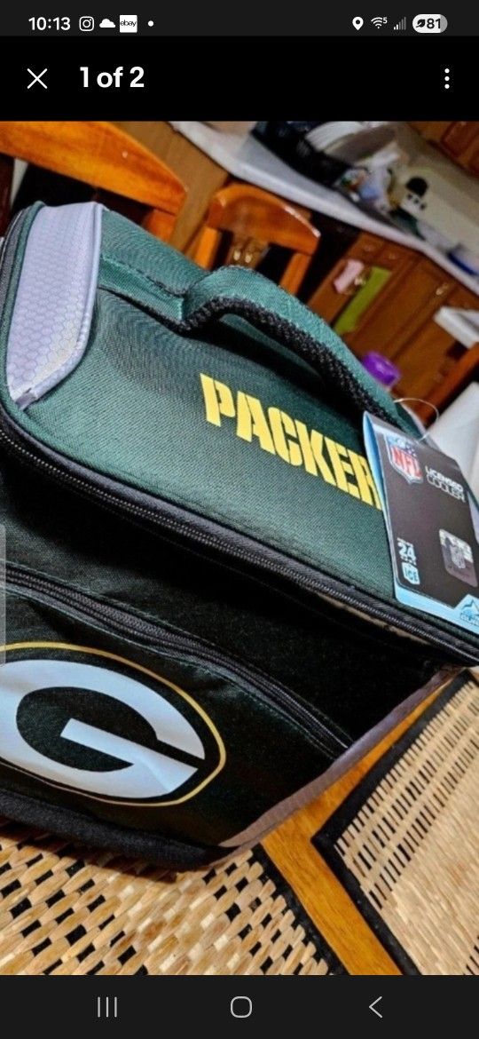 NFL, GREEN BAY PACKERS,  NEW, HOLDS 24 CANS, COOLER, 