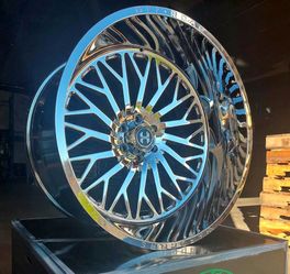 CHROME WHEELS TIRES