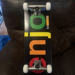 Skateboard Enjoi Pro Deck 8:5 Complete $65