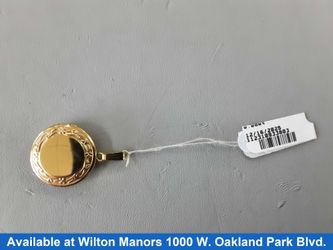 Coin Pendant - Yellow Gold 14k (.585) 2.7 grams