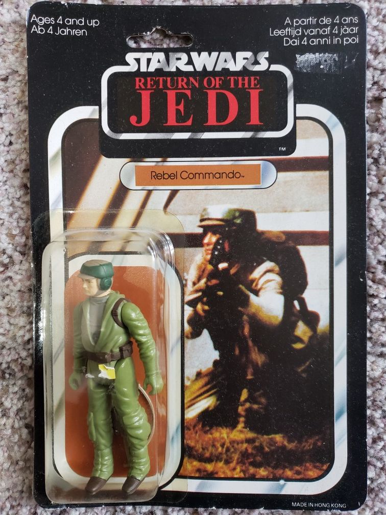 Rebel Commando STAR WARS Return of the Jedi VINTAGE Palitoy 1983
