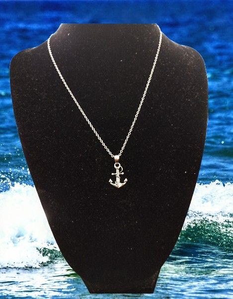 925 Sterling Silver Anchor Pendant