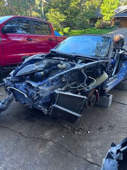 2000 blue Porsche 911 Car Shell for Parts