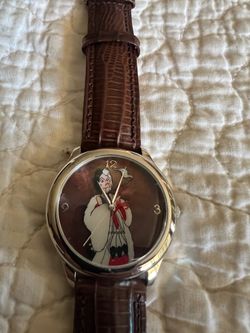 Marc Davis Cruella de Vil Vintage Watch