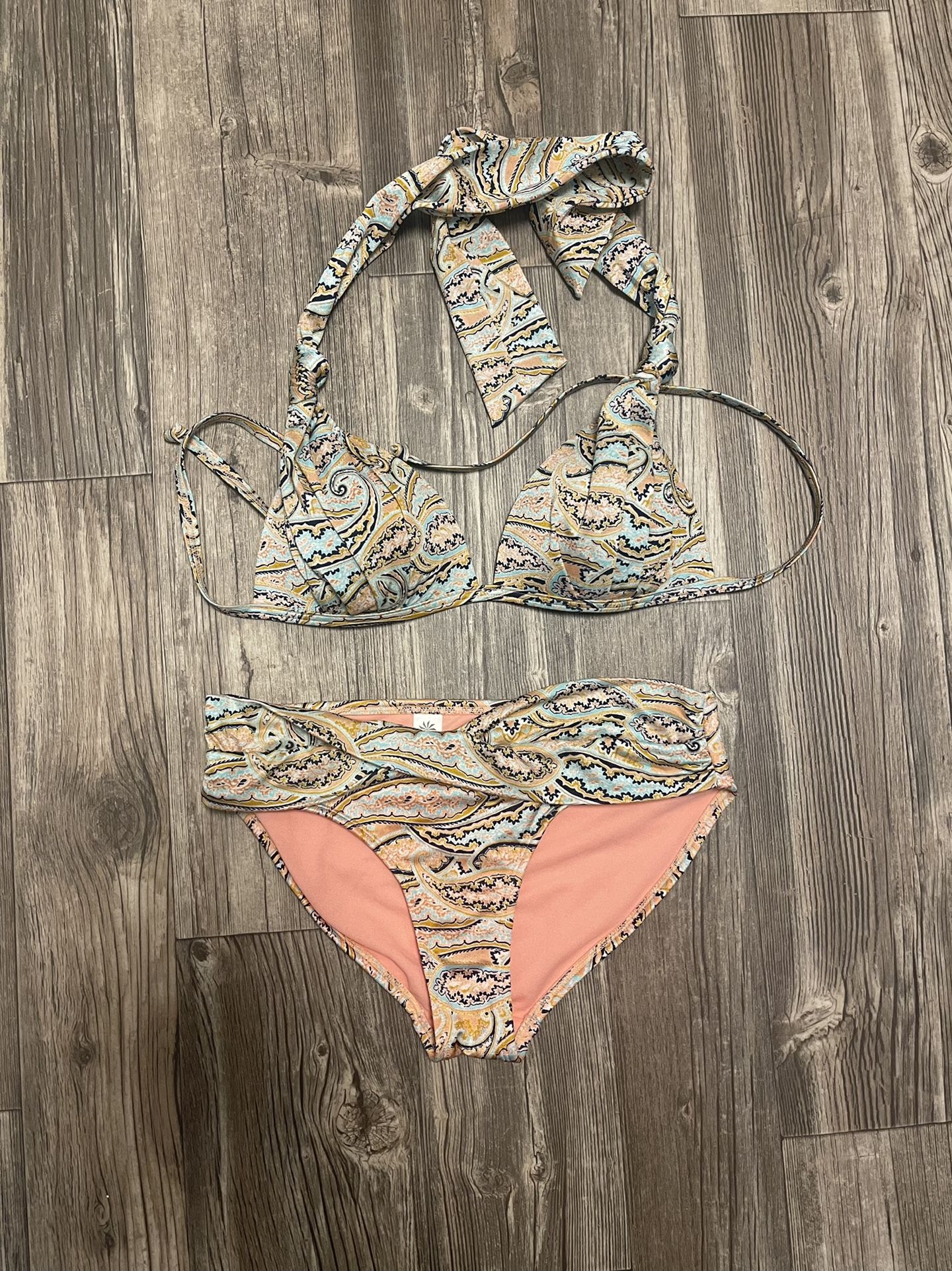 Athleta bikini set multicolor