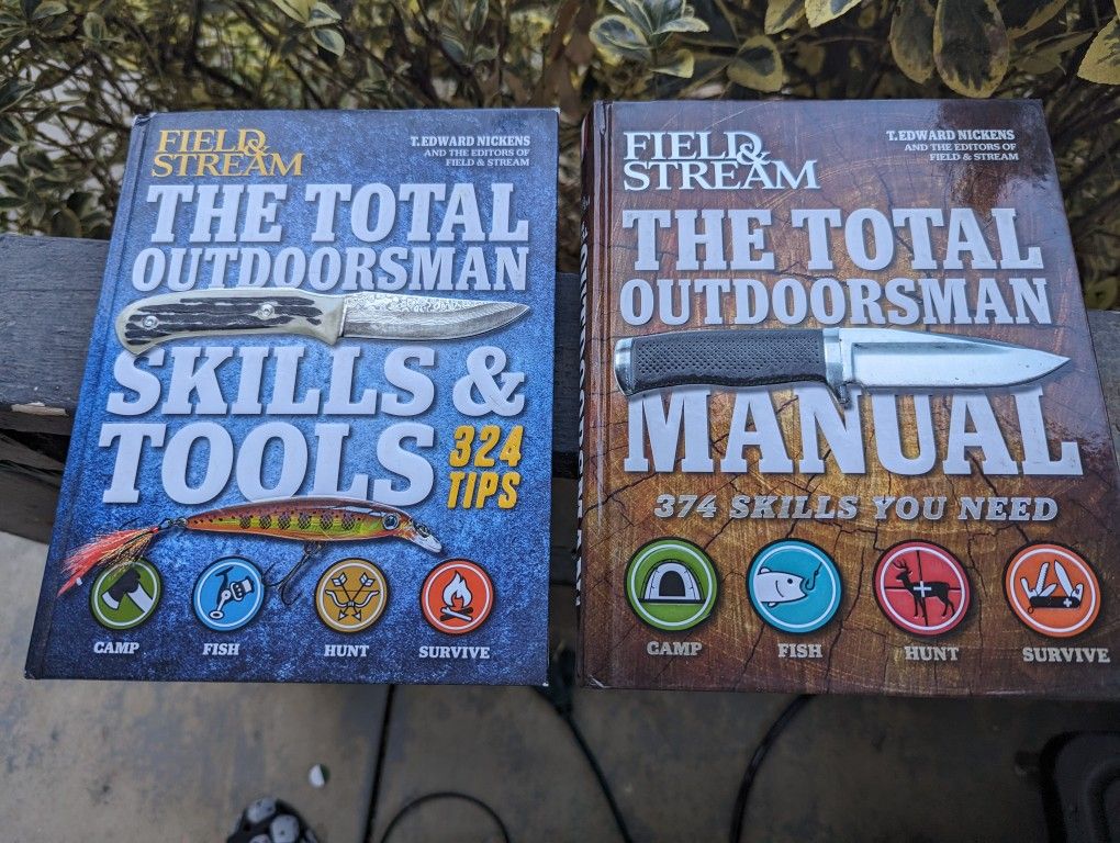 2 Outdoor Survival Books By Field And Stream
