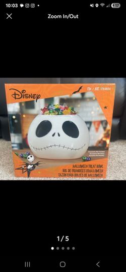 Disney Jack Skellington Candy Bowl