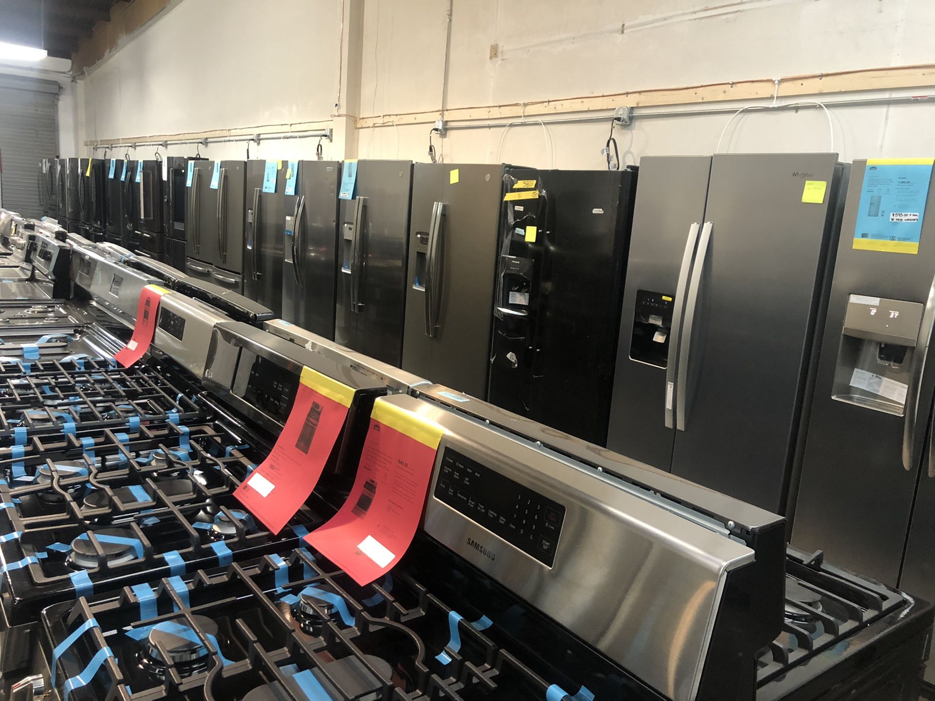 GL OUTLET APPLIANCES (Refrigerator,stoves, washer, dryer, freezer, vent hood, dishwasher and more)