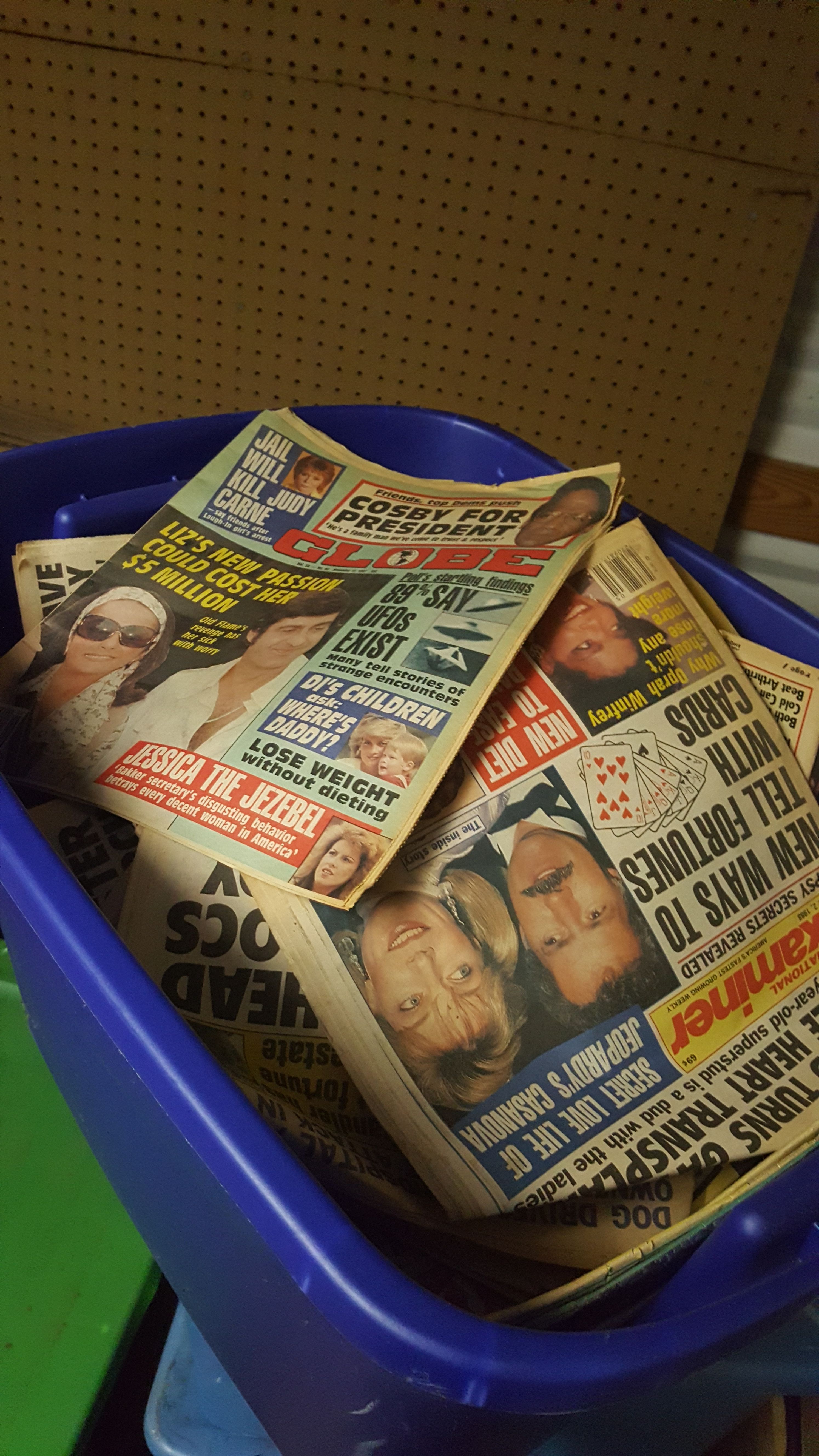 Tub of Vintage news