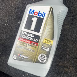 MOBIL 5W-20 EXTENDED PERFORMANCE HIGH MILEAGE 5W-20 OIL FOR OIL CHANGE