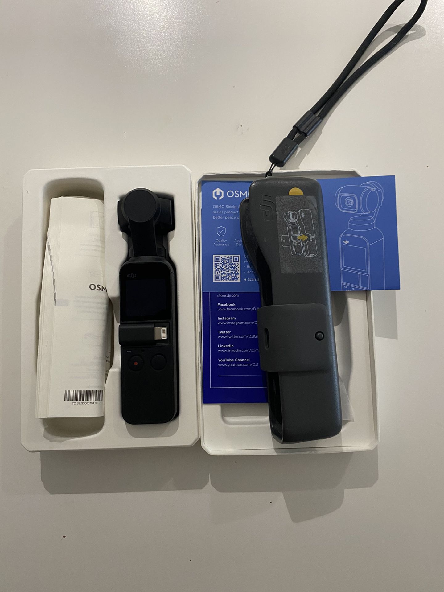 DJI - Osmo Pocket 4K Action Camera - Matte Black 12mp 60fps