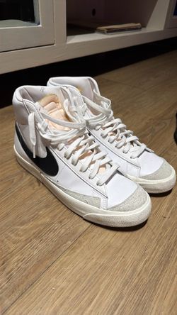 Nike Blazer Mid White Black Sneakers
