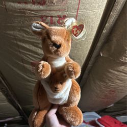kangaroo ty beanie baby
