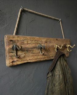 Hook Rack — Reclaimed Barn Wood